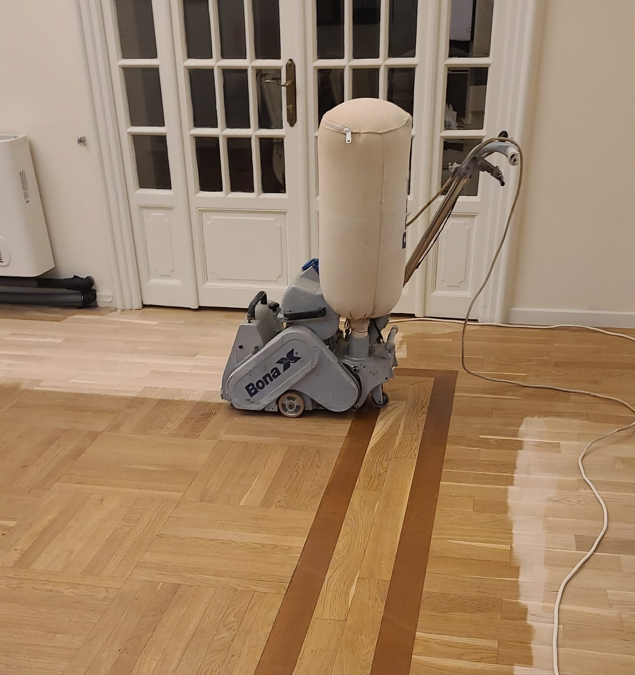 recondiționarea parchetului